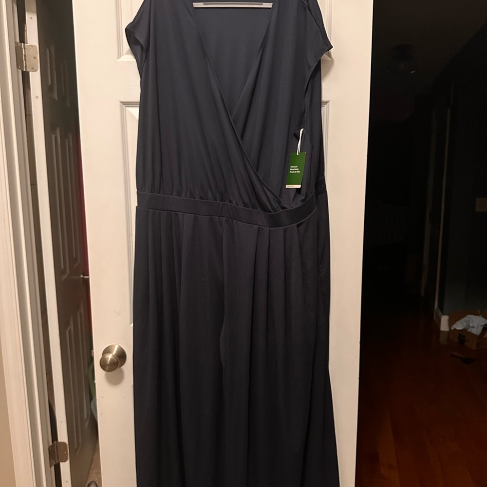 Halara Navy Maxi Jumpsuit for Women 3X